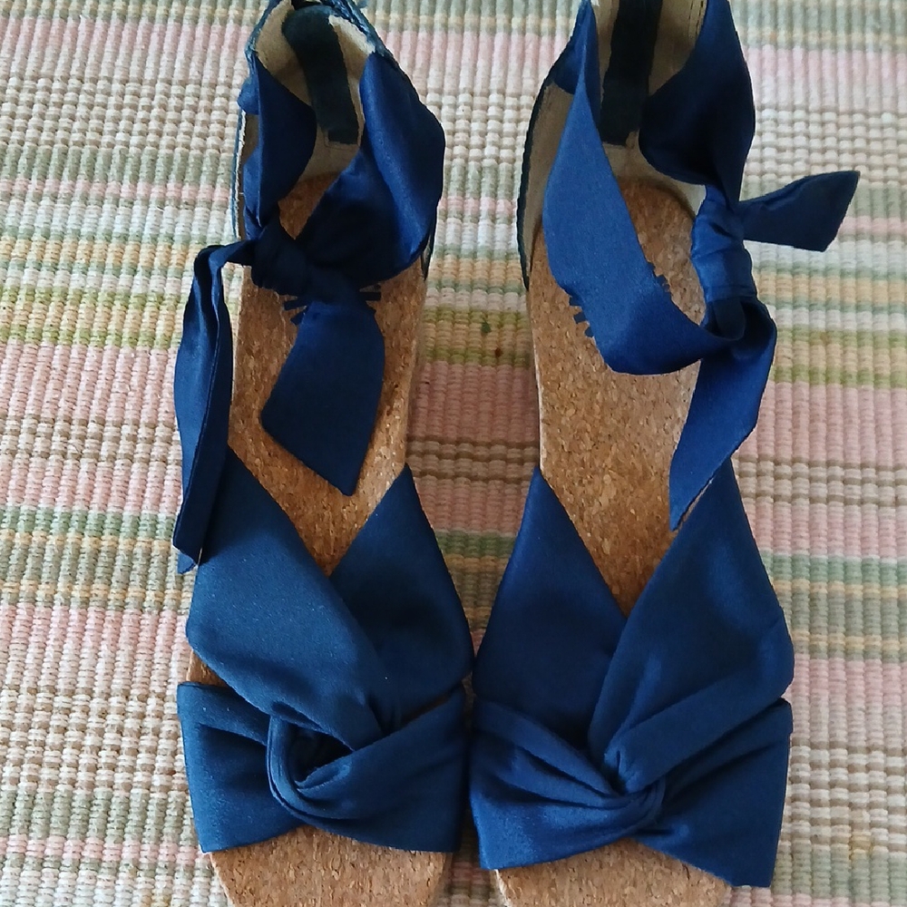 Elegant Blue Women's Sandals